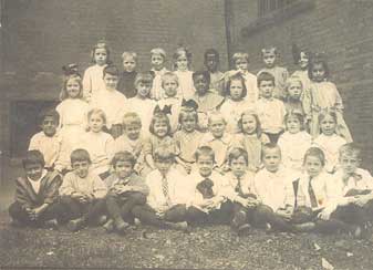 Bertha Benson as a child