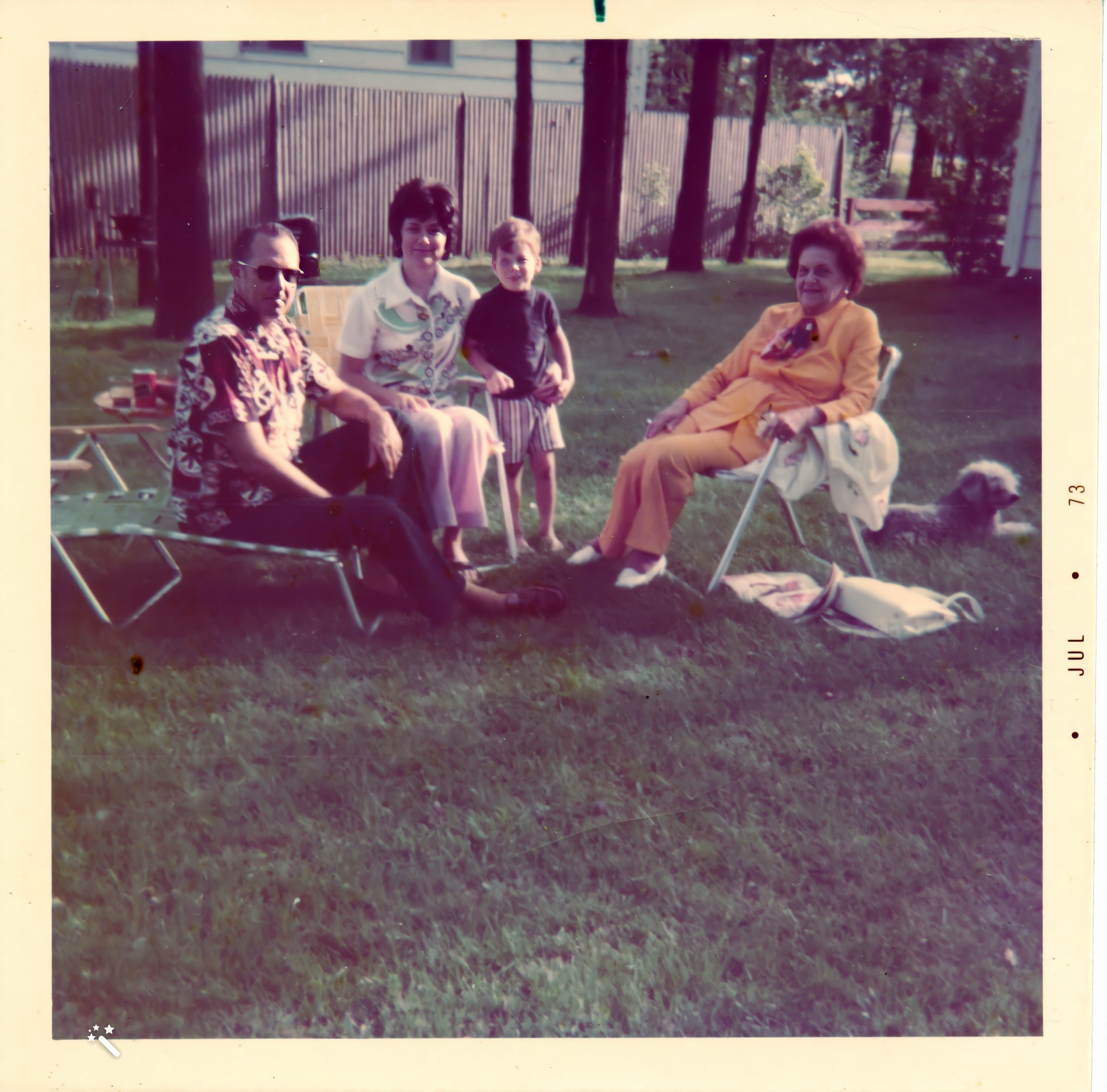 Stanley, Diana, Mark, and Edith