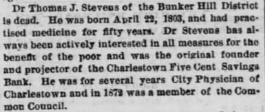 Thomas Stevens  obituary