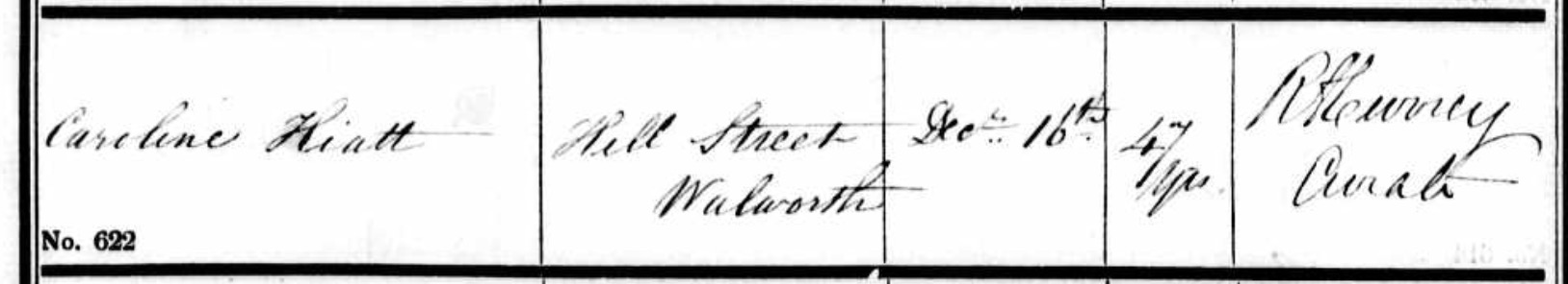 Mary Ann Sherlock in 1841 census